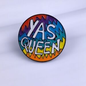 Yas Queen Enamel Pin Brooch